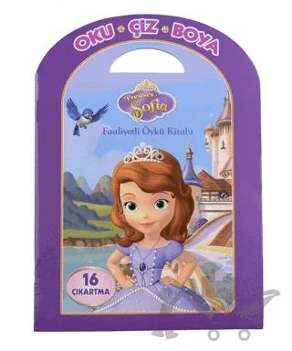 Disney Oku Çiz Boya - Prenses Sofıa Faaliyetli Öykü Kitabı