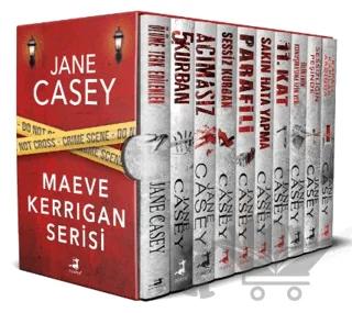 Jane Casey Maeve Kerrigan Serisi Tüm Kitaplar - Kutulu Set
