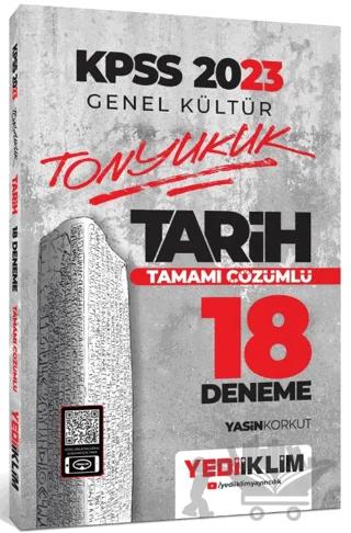 2023 KPSS Genel Kültür Tonyukuk Tarih Tamamı Çözümlü 18 Deneme