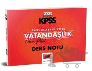 Yargı Yayınları 2023 KPSS Tablolaştırılmış Vatandaşlık Ders Notu