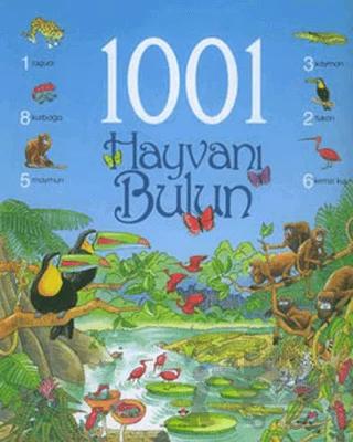 1001 Hayvanı Bulun – Ruth Brocklehurst – TÜBİTAK Yayınları kitap kapağı