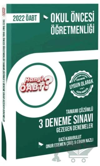 2022 Hangi ÖABT Okul Öncesi Öğretmenliği Tamamı Çözümlü 3 Gezegen Deneme Sınavı
