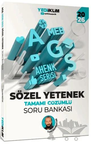 2026 MEB AGS Ahenk Serisi Sözel Yetenek Tamamı Çözümlü Soru Bankası