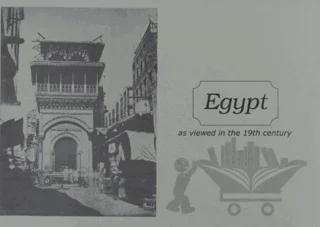 Egypt - As Viewed in the 19th Century
