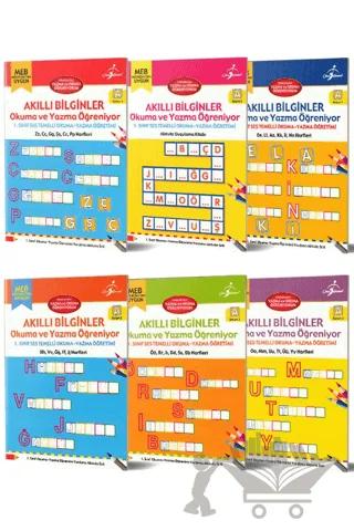 Akıllı Bilginler Etkinliklerle Okuma ve Yazma Öğreniyorum Serisi (6 Kitap Takım)