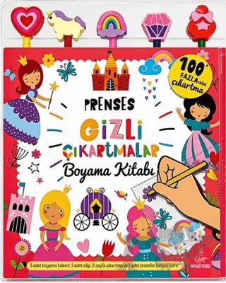 Prenses Gizli Çıkartmalar Boyama Kitabı