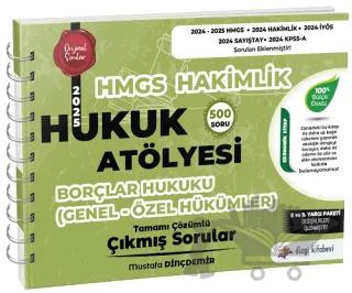 Hukuk Atölyesi HMGS Hakimlik Borçlar Hukuku Genel Özel Hükümler Çıkmış Sorular Çözümlü