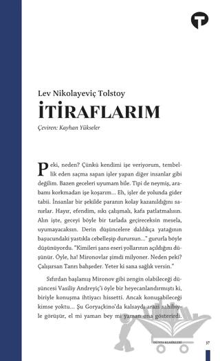 İtiraflarım