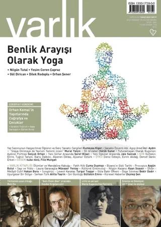 Varlık Edebiyat ve Kültür Dergisi Sayı: 1332 Eylül 2018