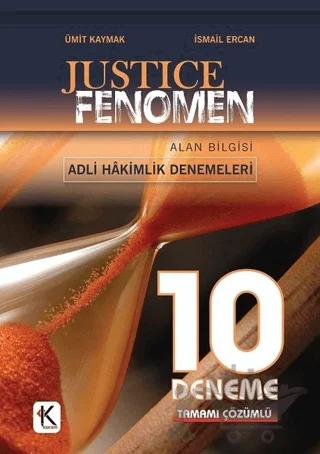 Justice Fenomen Adli Hakimlik Tamamı Çözümlü 10 Deneme