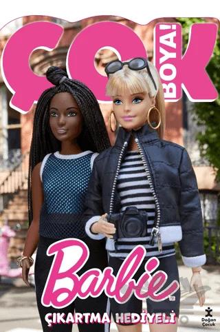 Barbie Çok Boya Çıkartmalı Dev Boyama Kitabı