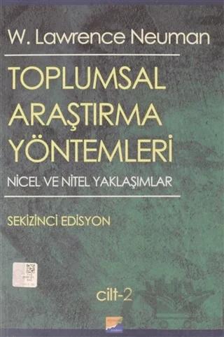 Toplumsal Araştırma Yöntemleri 2. Cilt