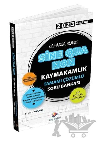Sine Qua Non Kaymakamlık Hukuk Tamamı Çözümlü Soru Bankası