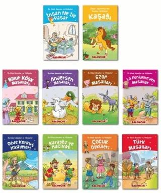 En Güzel Masallar ve Hikayeler Seti (10 Kitap Takım) – Hatice Nurbanu Karaca – Baloncuk kitap kapağı