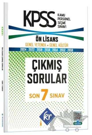 KPSS Ön Lisans ÖSYM Çıkmış Soru Tıpkı Basım Son 7 Yıl Video Çözümlü Kitapçıkları