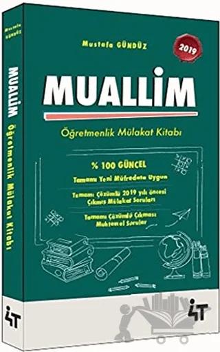 2019 Muallim Öğretmenlik Mülakat Kitabı