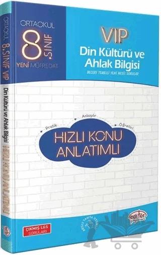 8. Sınıf VIP Din Kültürü ve Ahlak Bilgisi Hızlı Konu Anlatımlı