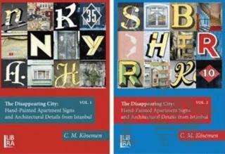 The Disappearing City: Hand-Painted Apartment Signs and Architectural Details from Istanbul ( Vol: 1-2)