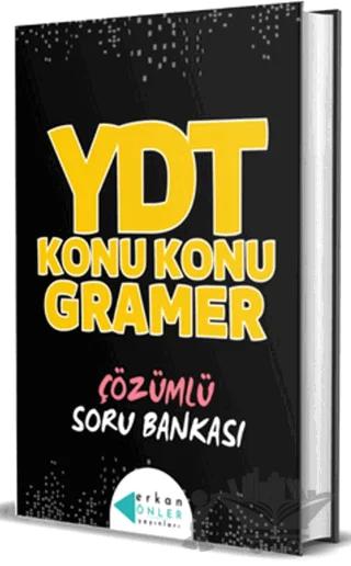 YDT Konu Konu Gramer Çözümlü Soru Bankası – Erkan Önler – Erkan Önler kitap kapağı
