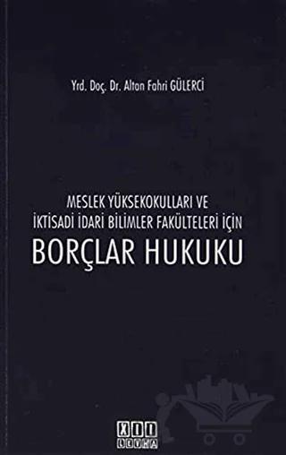 Borçlar Hukuku – Altan Fahri Gülerci – On İki Levha Yayınları kitap kapağı