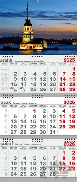 2026 Gemici Takvim - Kız Kulesi
