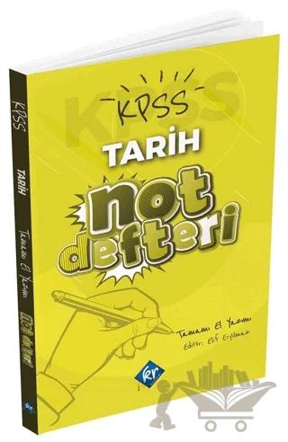 KPSS Tarih Konu Anlatımlı Not Defteri