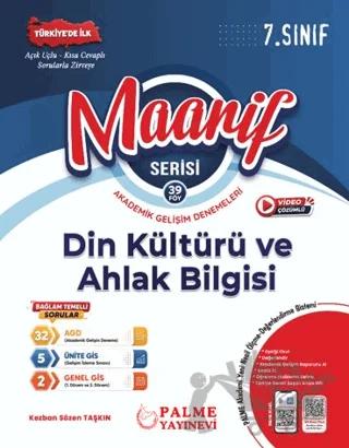 7. Sınıf Maarif Din Kültürü ve Ahlak Bilgisi Akademik Gelişim Denemeleri (39 Fasikül)