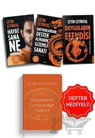 Çetin Çetintaş Kitap Seti Defter Hediyeli (3 Kitap)