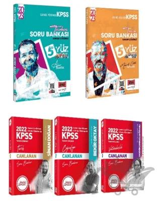 2023 KPSS 5 Yüz Türkçe Matematik Soru Bankası Aker Kartal Celal Özyıldız + 3 Soru Bankası Yargı Yayınları