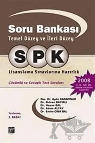SPK Soru Bankası Temel Düzey ve İleri Düzey