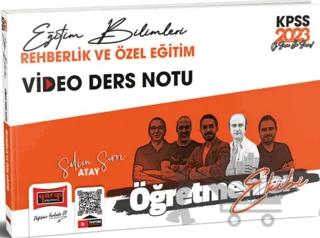 Yargı Yayınları 2023 KPSS Eğitim Bilimleri Öğretmenler Ekibi Rehberlik ve Özel Eğitim Video Ders Notları