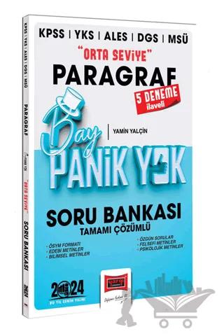 2024 KPSS YKS MSÜ Bay Panik Yok Paragraf Orta Seviye Tamamı Çözümlü Soru Bankası