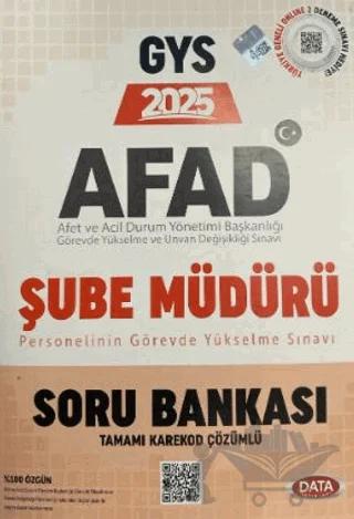 2025 AFAD Şube Müdürü GYS Soru Bankası - Karekod Çözümlü