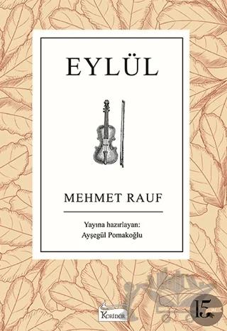 Eylül – Mehmet Rauf – Koridor Yayıncılık kitap kapağı