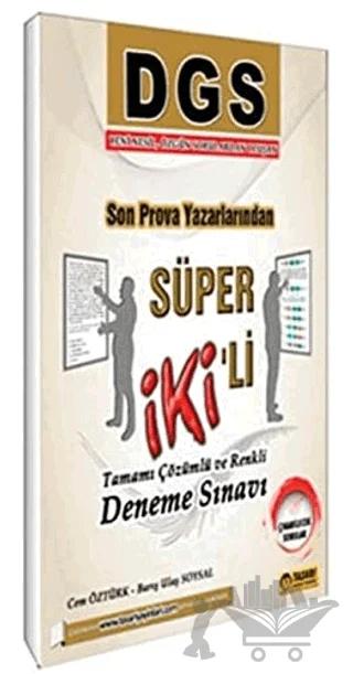 DGS Süper 2'li Tamamı Çözümlü ve Renkli Deneme
