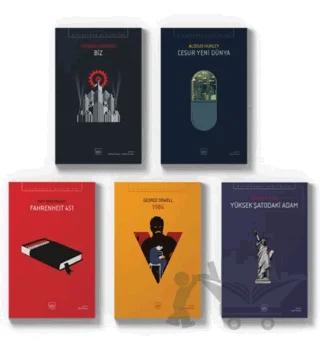 Distopya Seti (Fahrenheit 451, Cesur Yeni Dünya, Yüksek Şatodaki Adam, 1984, Biz)