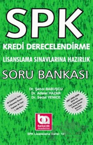 SPK Kredi Derecelendirme Uzmanlığı Soru Bankası