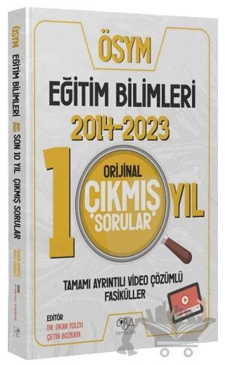KPSS Eğitim Bilimleri 2014-2023 Orijinal Son 10 Yıl Çıkmış Sorular Video Çözümlü