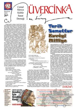 Üvercinka Dergisi Sayı 92 - Haziran 2022