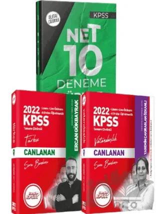 2022 Hangi KPSS Türkçe Vatandaşlık Soru Bankası - İndeks Türkçe Net 10 Deneme KPSS Seti 14