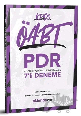 2021 KPSS ÖABT PDR Rehberlik ve Psikolojik Danışmanlık 7'li Deneme
