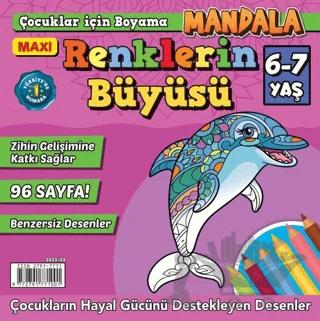 Maxi Renklerin Büyüsü Çocuklar İçin Boyama 6 – İlhan Arlı – Maxi Yayıncılık kitap kapağı