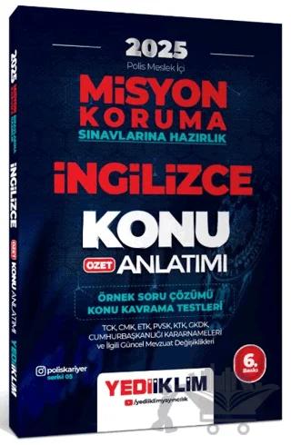 2025 PAEM Misyon Koruma Sınavlarına Hazırlık İngilizce Özet Konu Anlatımı (Örnek Soru Çözümü - Konu Kavrama Testleri)