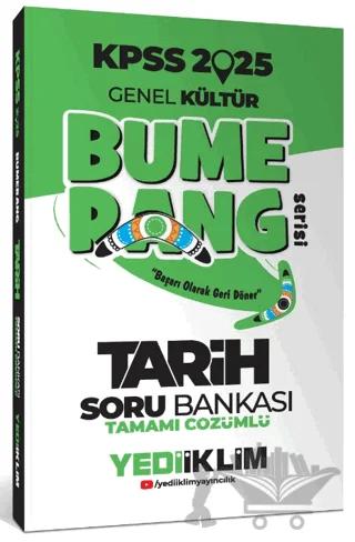 2025 KPSS Genel Kültür Bumerang Tarih Tamamı Çözümlü Soru Bankası