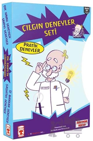 Çılgın Deneyler Seti (4 Kitap Takım)