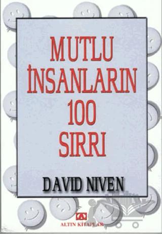 Mutlu İnsanların 100 Sırrı – David Niven – Altın Kitaplar kitap kapağı