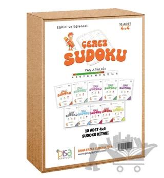 4x4 Eğitici ve Eğlenceli 10 Adet Çerez Sudoku Set