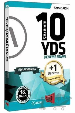 Akın Dil Yargı YDS 10+1 Deneme Video Çözümlü