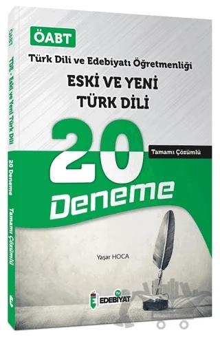 ÖABT Türk Dili Edebiyatı Eski ve Yeni Türk Dili 20 Deneme Çözümlü