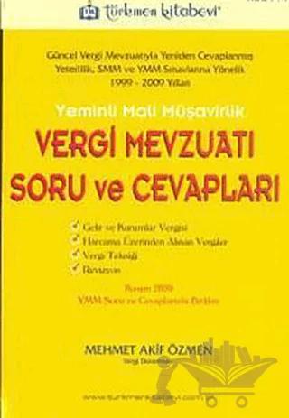 Yeminli Mali Müşavirlik Vergi Mevzuatı Soru ve Cevapları
